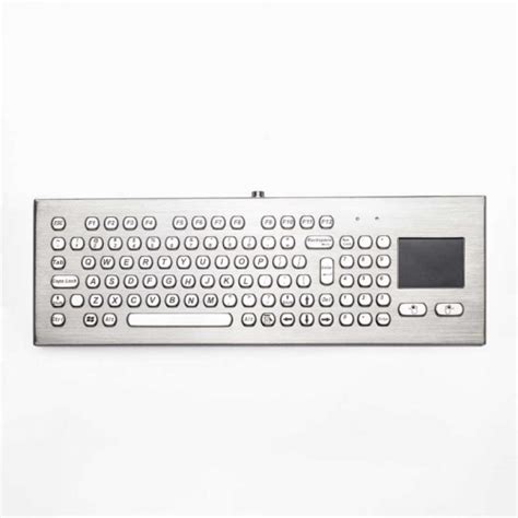 metal enclosure keyboard for numeric gas|Waterproof Desktop Metal Industrial Keyboard With .